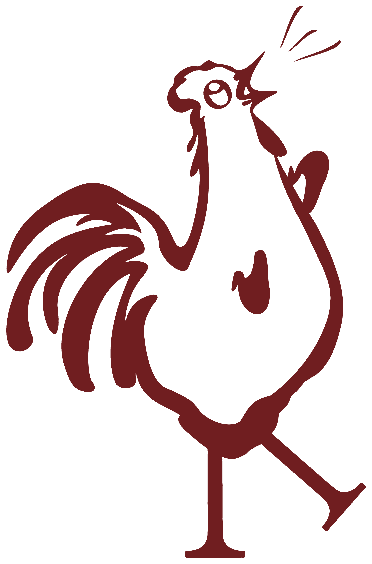 Ilustración del gallo de 5 Gallos